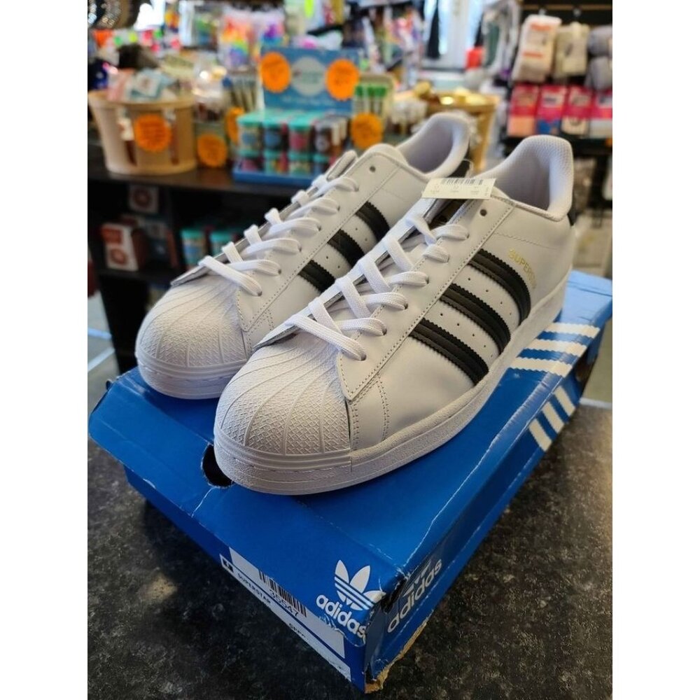 Adidas Mens Superstar Foundation Sneakers Size 19
